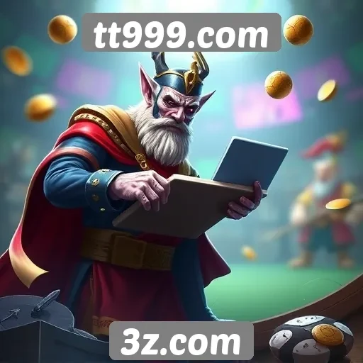 Opções de jogos disponíveis no tt999.com