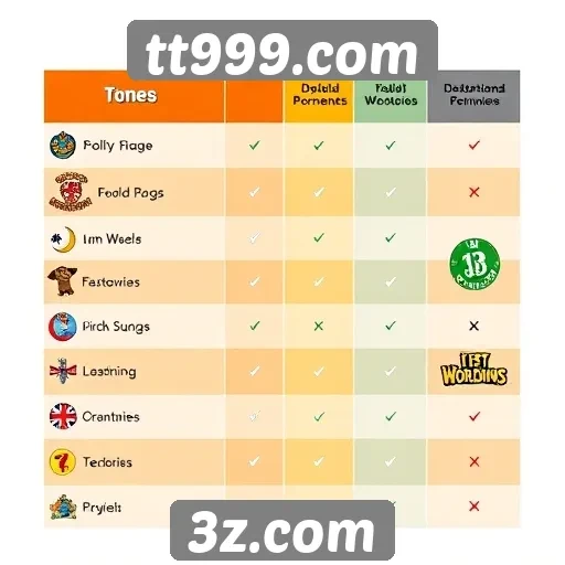 Comparativo de jogos populares disponíveis em tt999.com