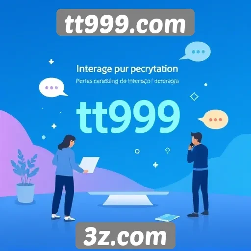 Interação do usuário na plataforma tt999.com